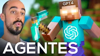 ¡GPT-4 es capaz de JUGAR AL MINECRAFT de forma AUTÓNOMA! (NVIDIA Voyager)