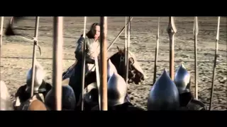Il Signore degli Anelli - Il Ritorno del Re, Discorso di Aragorn a Mordor
