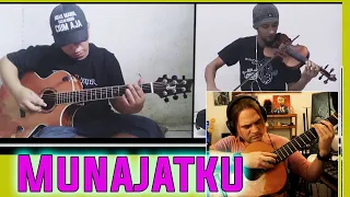 Guitarist Reacts Munajatku - Alip Ba Ta Reaction X Tomy Violin II Take From Home