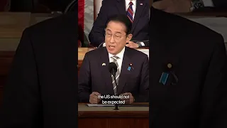 Japan's Kishida Tells Congress US Support Is 'Pivotal' on Global Stage