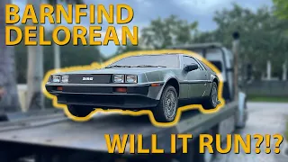 Barnfind DeLorean DMC-12  Will It Actually Run?