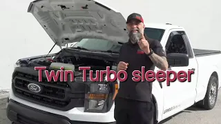 The hellion F150 twin turbo sleeper kit is HERE...