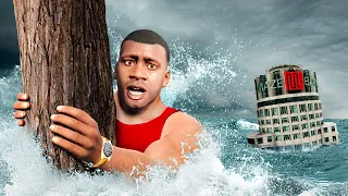 GTA 5 - Los Santos TSUNAMI! (Mega Flood)