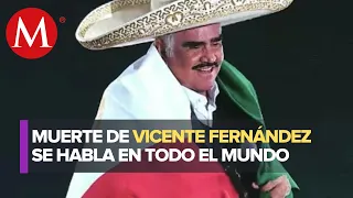 De Colombia a México, así reaccionó la clase política tras muerte de Vicente Fernández