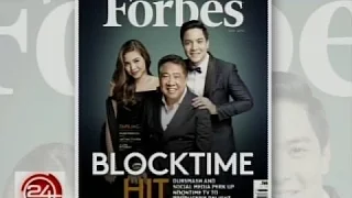 24 Oras: Aldub at "Eat Bulaga" boss Antonio Tuviera, tampok sa cover ng Forbes Magazine