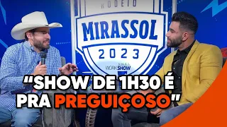 GUSTTAVO LIMA SOLTA O VERBO E FAZ ALERTA A JOVENS CANTORES | Rodeio de Mirassol