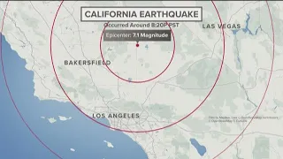 Powerful 7.1 magnitude quake rattles California, now the biggest in 20 years