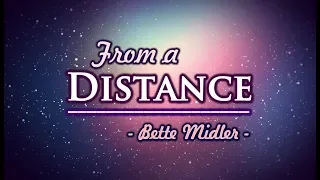 From A Distance - Bette Midler (KARAOKE VERSION)