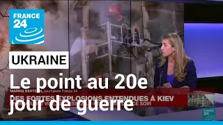 Guerre en Ukraine : l'offensive russe se rapproche du centre de Kiev, mais la capitale tient