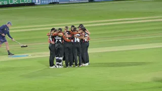 Sunrisers vs Western Storm Charlotte Edwards Trophy 18th May 2022 Final Over