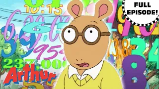 Arthur's Numbers Nightmare | Arthur Full Episode!