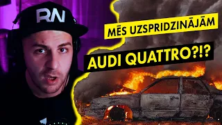 MĒS TIEŠĀM UZSPIRDZINĀJĀM AUDI QUATTRO? (GRANTENE MEMES #2)