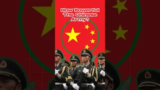 How Powerful is China's Army in 2023? #military #army #china