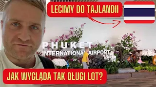🇹🇭Lecimy do TAJLANDII na wyspę Phuket. Ile trwa lot do Tajlandii i co zjedliśmy w samolocie?