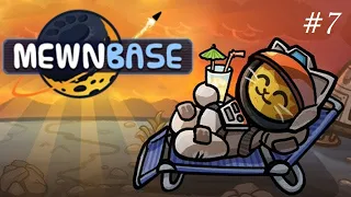 Прохождение игры MewnBase #7 Обновление. Лавовый биом. Новые монстры. Сложные ачивки.