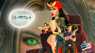 DARNA VS VALENTINA FULL FIGHT - Sims 4 Animation by All in Graphic ART Layout