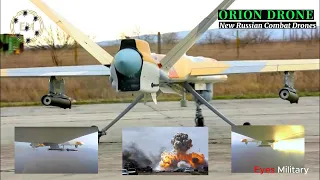 Shock the world!! Russia Successfully Trials the Latest Combat Drone "ORION" with Deadly Weapons