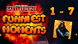 Star Wars Battlefront Funniest Moments So Far - 1-7