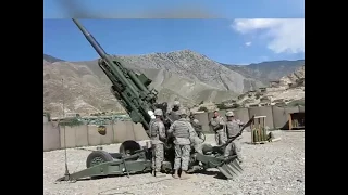 Taliban dying! Artillery fire in Afghanistan (Pech river Valley)