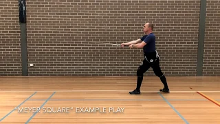 Meyer Longsword Play: "Attacking the Openings"