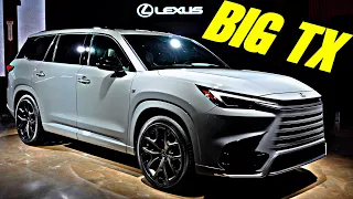 Lexus Gets A New Big 3 Row SUV - 2024 Lexus TX First Look