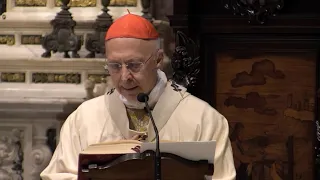11 aprile 2020: Veglia Pasquale presieduta dal Card. Angelo Bagnasco in Cattedrale