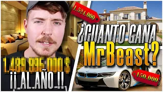 ¿Cuanto Dinero Tiene Mr Beast? | ¿Cuanto Gana MrBeast?