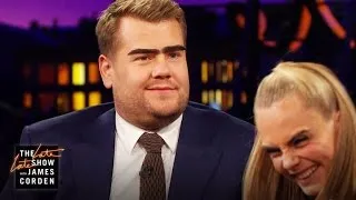 James Corden Steps Up His Eyebrow Game