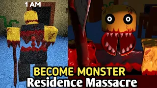 Roblox Residence Massacre New BECOME Monster Update Full Gameplay Showcase