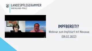 Impfbereit?! Webinar zum Impfstart mit Novavax (09.02.2022)