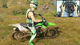 Kawasaki KX 450F - OFF-ROAD - The Crew 2 | Logitech g29 gameplay