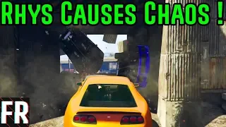 Gta 5 Shenanigans - Rhys Causes Chaos !