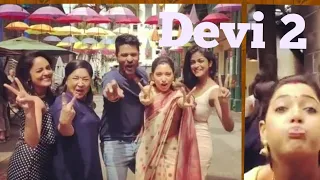 Prabhu deva And Tamannah having at Shooting Spot || Devi Movie Shoot