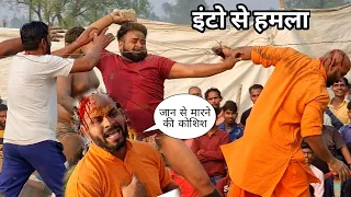 बाबा लाड़ी पर ईंटो से हमला बाल बाल बचे /baba ladi ki kushti dangal