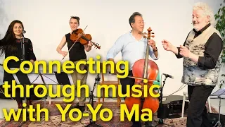 Music brings refugees, famed cellist Yo-Yo Ma, together