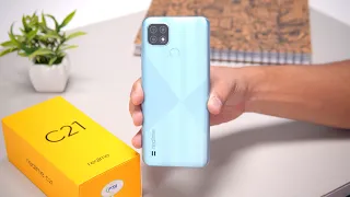 Realme C21 Unboxing and First Look
