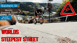 Cycling up the REAL Worlds Steepest Street!