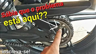 moto com marcha dura e com dificuldade de engatar