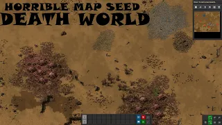 Factorio - Horrible Map Seed DeathWorld - 12 hours challenge