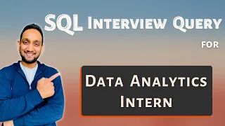 SQL Interview Query for Data Analyst