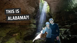 North ALABAMA is BEAUTIFUL! 😍 Stephens Gap Cave, Walls of Jericho, waterfalls, & MORE!