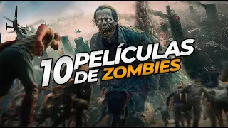 10 Brutales PELICULAS de ZOMBIES y MUERTOS VIVIENTES que debes ver!! (CIENCIA FICCIÓN)