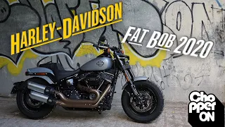 🏍 Harley Davidson Fat Bob 2020 - Prueba y opinión.