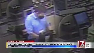 75-year-old man attacked for asking woman to social distance