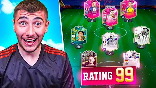 I Used A 99 RATED Squad In FIFA!