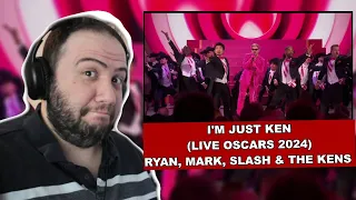 Ryan Gosling, Mark Ronson, Slash & The Kens - I'm Just Ken (Live From The Oscars 2024) - PAUL REACTS