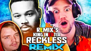 BASS BOOST! 🔊 King Inertia - Reckless (Remix Style) BEATBOX REACTION!!! 🔥