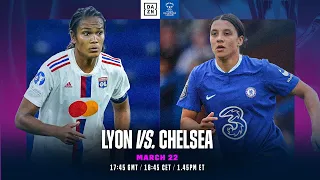 Lyon vs. Chelsea | UEFA Women's Champions League 2022-23 Quarter-final First Leg Full Match