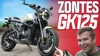 ZONTES GK 125 CCM MOTORRAD ERSTE FAHRT