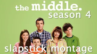 ABC's The Middle [Season 4] Slapstick Montage (Music Video)